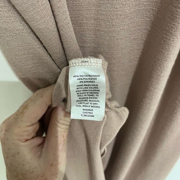 LEITH Racerback Dress in Dusty Rose, Size XS - Picture 4 of 5